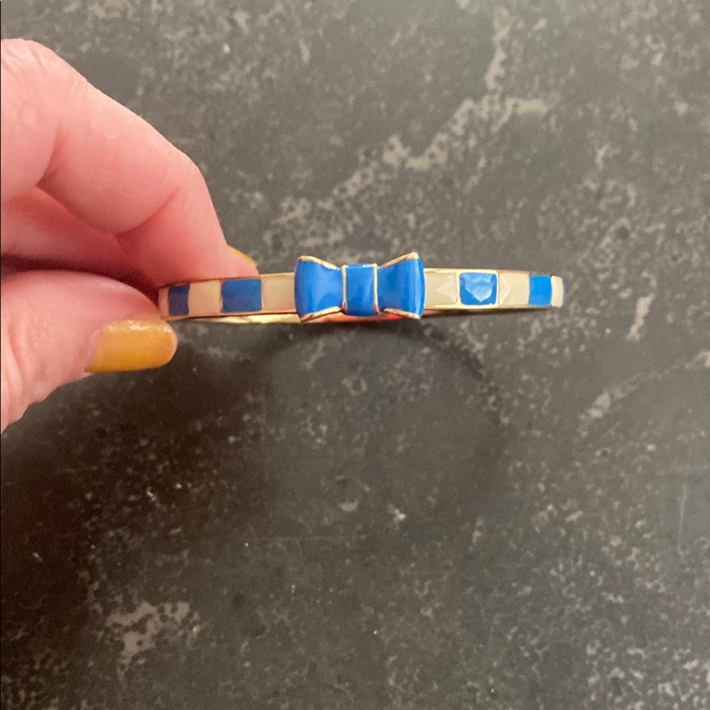 Kate Spade Blue Bow Bangle